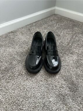 Sincerly Jules Black Patent Loafers